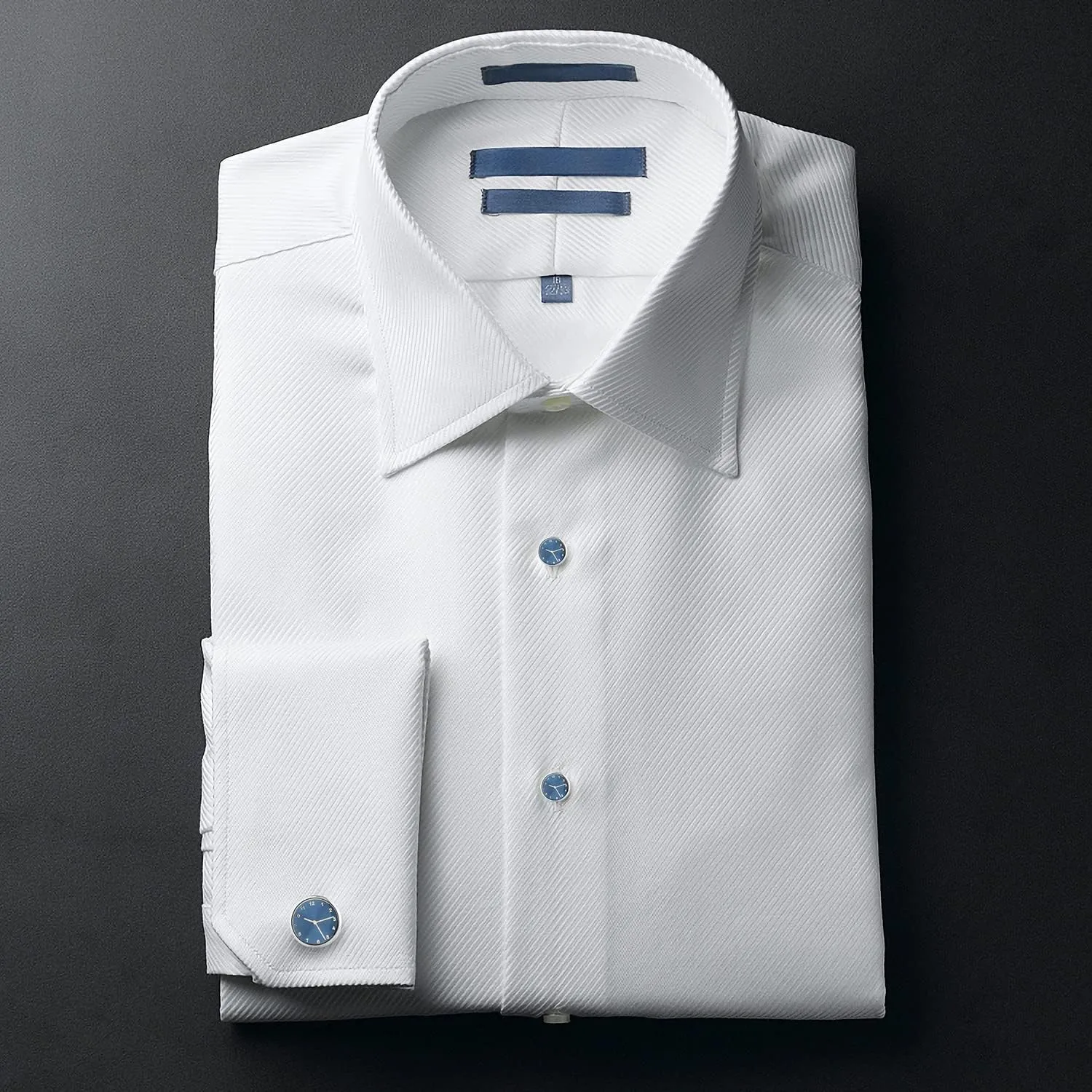 wynameleri Mens Classic Shirts Cufflink Studs, Clcok Tuxedo Shirt Button and Cuff Links Set, Formal Business Wedding Jewelry